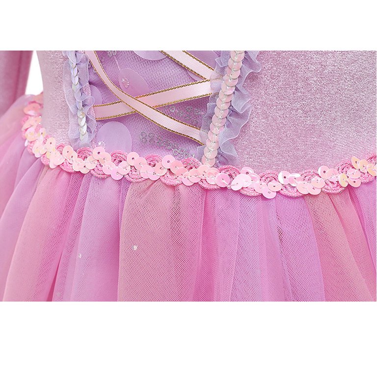 long sleeve rapunzel dress Disney Tangled Rapunzel Puff Sleeve Midi Dress -- BoxLunch Exclusive