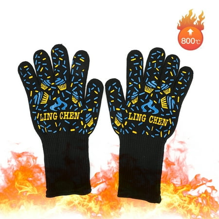 

High Temperature Resistant Gloves Flame Retardant Gloves Hands Protection Hands Guard 800 Degrees Celsius High Temperature Resistant Gloves Flame Retardant Non-Slip Waterproof
