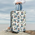 thumbnail image 3 of Lsque Funny Excavator Printed Luggage Cover, Travel Luggage Protector,Scratch and Dirt Resistant, Fits 18-32 Inch Luggage - Large, 3 of 9