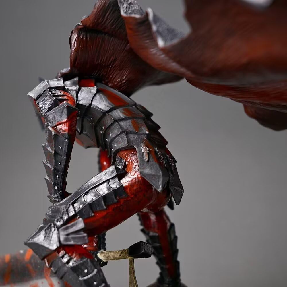 Berserk Figure Fighting Broadsword Guts Figurine 18cm/7.1inch PVC Anime Cartoon Manga Game Character Model Statue Collectible Craft Gift