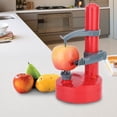 thumbnail image 3 of Peeler Slicer, Electric Automatic  Cutter Vegetable Peeling Machine Rapid Rotating Peeling Machine with Replacement Blade Kitchen Slicer Tool for Kitchen, 3 of 8