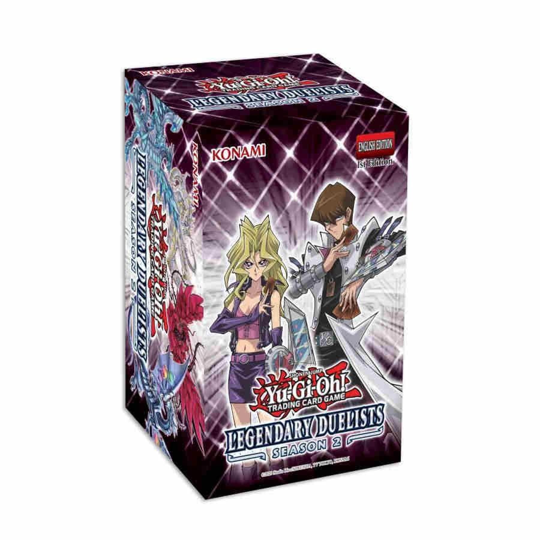 1st Edition Yu-Gi-Oh Pre-Order Legendary Duelists: Season 2 Display 8 Boxes 