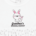 thumbnail image 4 of Inktastic Grandma's Snuggle Bunny Easter Girls Baby Dress, 4 of 5