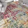 thumbnail image 6 of Nourison Celestial Abstract Pink/Multicolor 9' x 12' Area Rug, (9x12), 6 of 8
