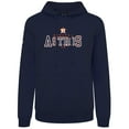 thumbnail image 2 of Men's Levelwear  Navy Houston Astros Podium Journey Hoodie, 2 of 3