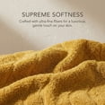 thumbnail image 3 of Unique Bargains Ultra Soft Highly Absorbent Quick Dry Hand Towels Yellow 29" x 13", 3 of 8