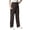 Choc. Brown, variant on Adar Universal Unisex Natural-Rise Drawstring Tapered Leg Scrub Pants