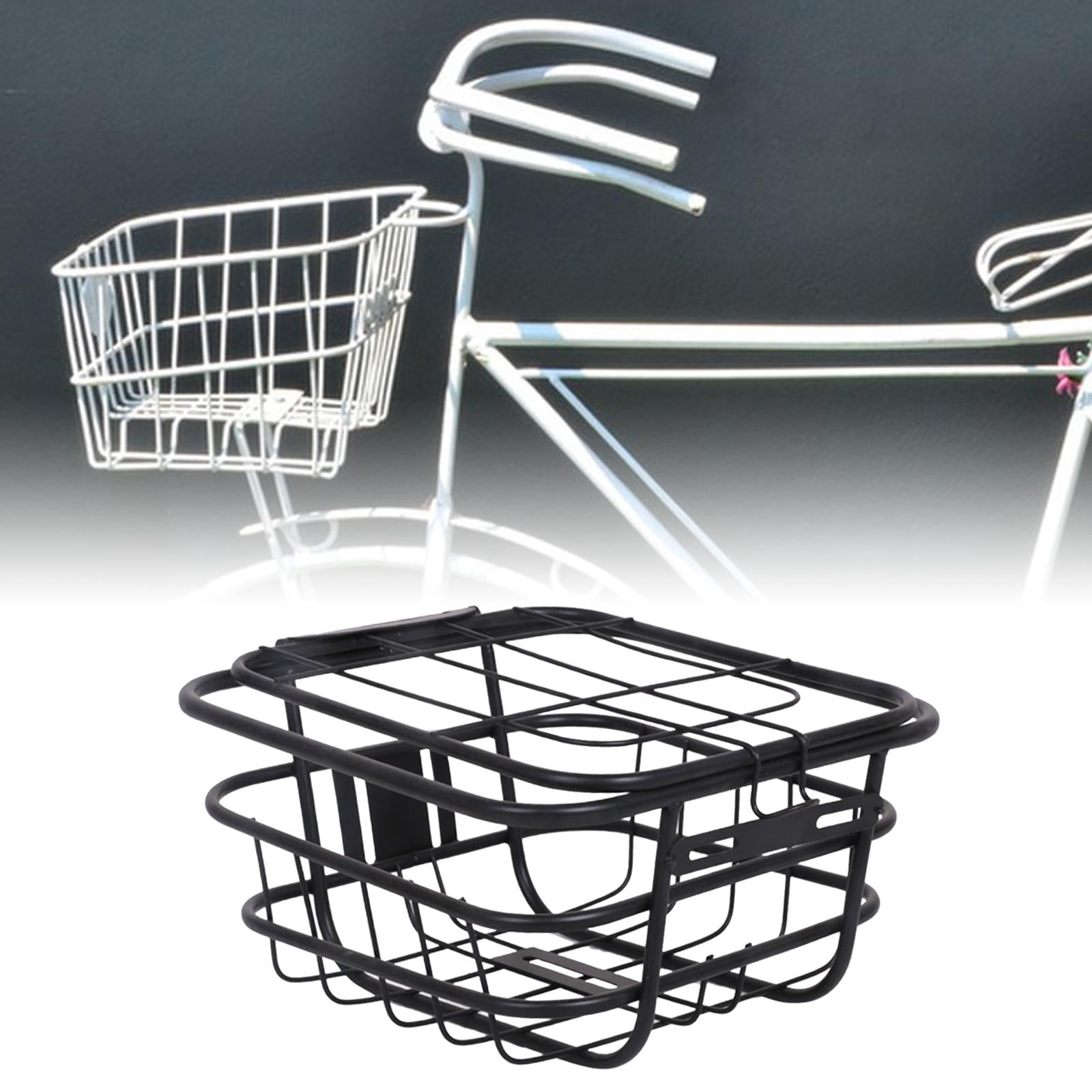 DimyFew Front Bike Basket Cycling Accessories Carrying Large Capacity Frame Basket Front