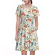 thumbnail image 1 of Disketp Garden Of Little Bunnies para Vestido de Manga Corta para Mujeres, Vestidos de Verano para Mujeres, Casual y Holgado para la Playa, 1 of 6