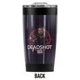 thumbnail image 2 of Suicide Squad Deadshot Target Stainless Steel Tumbler 20 oz Coffee Travel Mug/Cup, Vacuum Insulated & Double Wall with Leakproof Sliding Lid | Great for Hot Drinks and Cold Beverages, 2 of 7