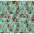 thumbnail image 5 of oneOone Organic Cotton Poplin Twill Fabric Triangle Geometric Decor Fabric Printed BTY 42 Inch Wide, 5 of 5