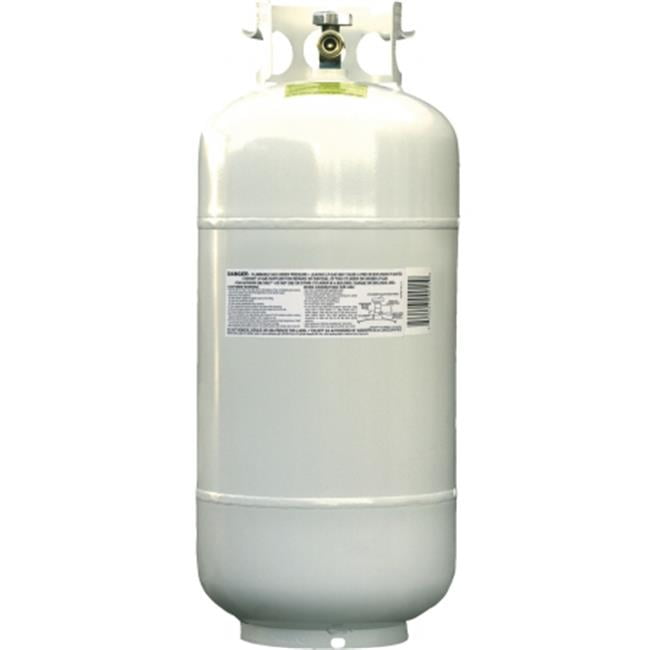 Flame King Powder Coated Propane Cylinder High Grade Steel Welded, 40 Lb