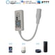 thumbnail image 5 of Methold Controlador WiFi inalámbrico DC5V-24V para el hogar Controlador LED RGB/RGBW IR RF para el hogar DC5V-24V Controles remotos WiFi mini RGBW, 5 of 6