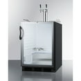 thumbnail image 2 of Summit Sbc56gbiada 24" Wide 5.5 Cu. Ft. Built-In Commercial Double Tap Ada Kegerator -, 2 of 5