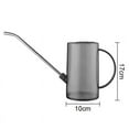 thumbnail image 3 of Black Watering Can, 1 L Long Spout Watering Cans, Used For Indoor Succulents, Garden Flowers Potted Plants, 3 of 5