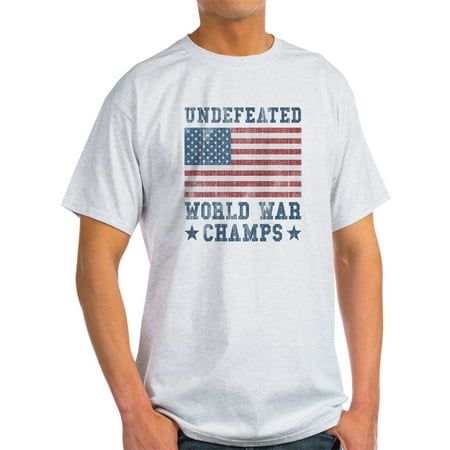1984 World Series Champs - CafePress - Undefeated World War Champs - Light T-Shirt - CP