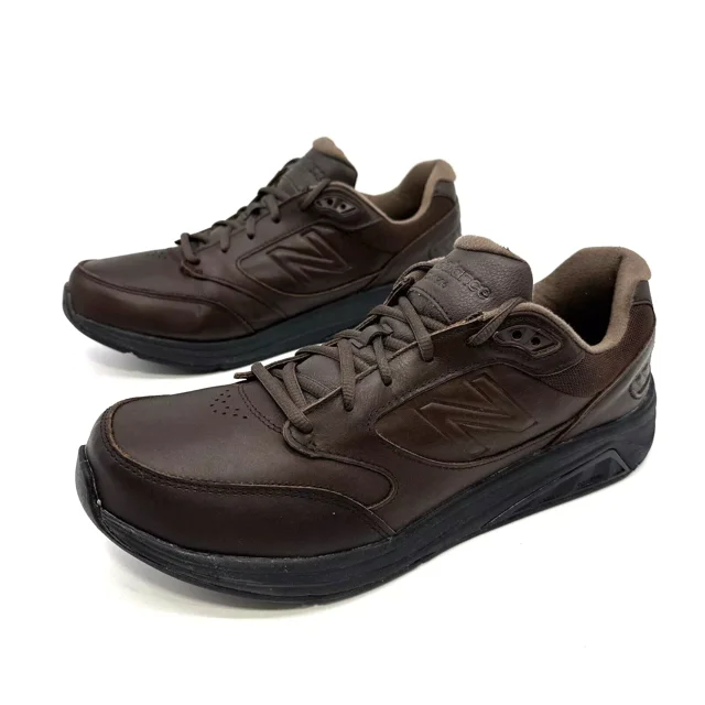 New Balance 928v3 Shoes Mens 11 D Brown Leather Walking Athletic Sneakers