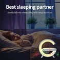 thumbnail image 6 of For Heavy Sleepers Living Bedroom Office Dorm Gift Kids Adults Alarm Clock with Wireless Charging, RGB Smart Light Bar Sunrise Dimmable Table Lamp Sound Machine Wake Up Light, Bluetooth Speaker, 6 of 7