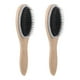 thumbnail image 1 of 2 cepillos de pelo desenredantes con mango de madera para cabello húmedo y seco., 1 of 7