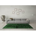thumbnail image 3 of Ahgly Company Indoor Rectangle Persian Emerald Green Traditional Area Rugs, 5' x 7', 3 of 4