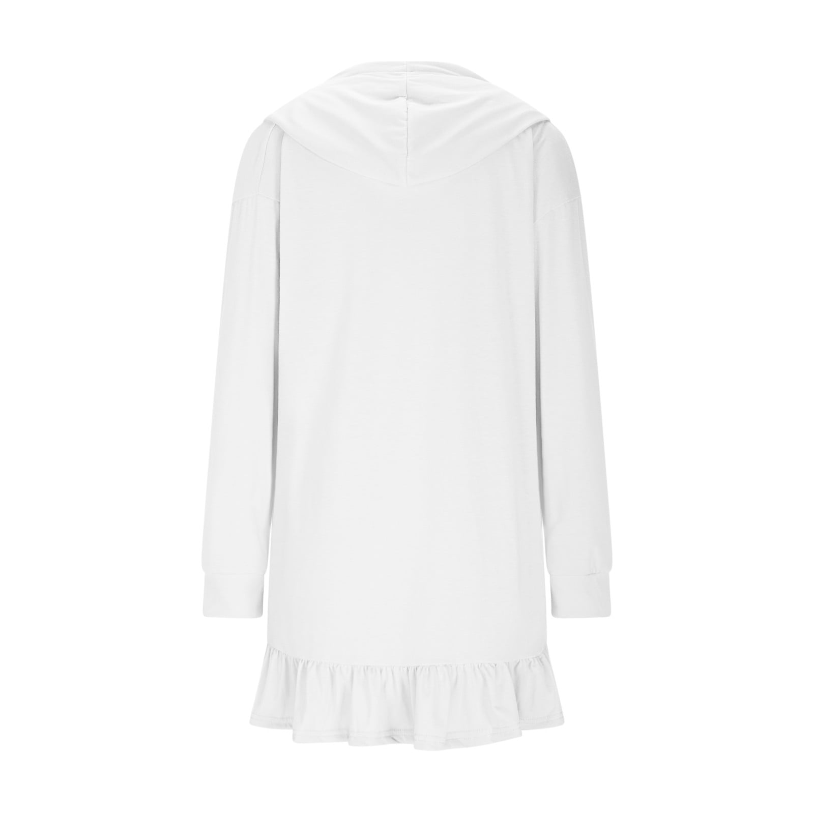 Miluxas Hoodie Dress for Women Summer Long Sleeve Sun Protection Mini Dresses Casual Athletic Golf Half Zip Tunic Dress
