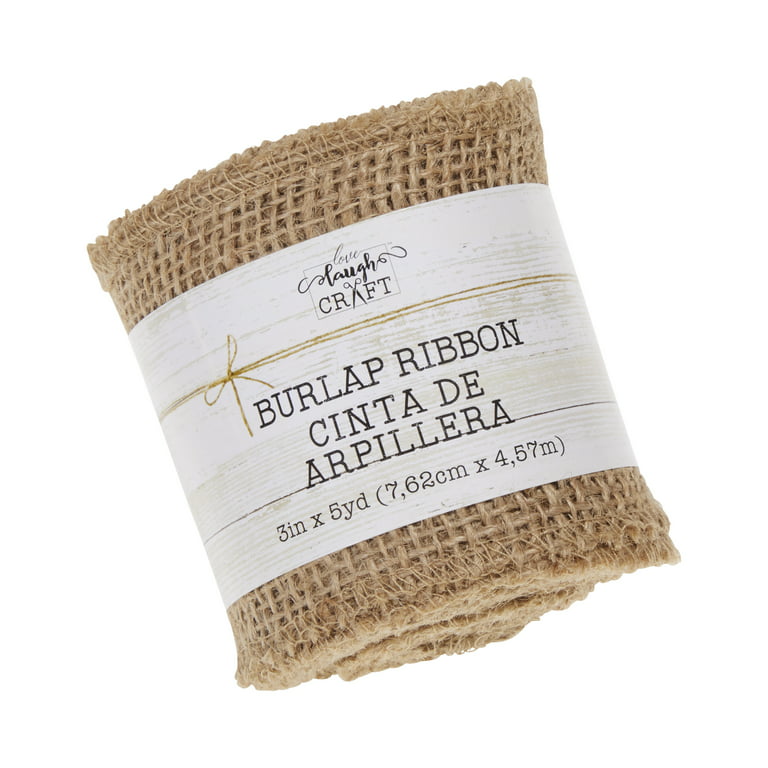 Crafting Jute Burlap Ribbon Use For Artwork Crafts Accessories Supplies  Material