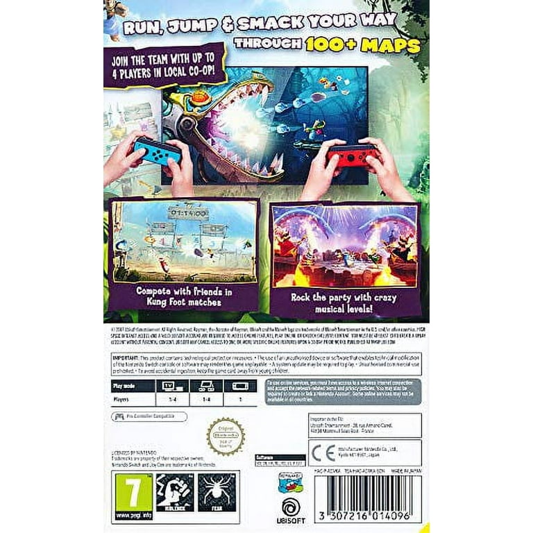Rayman Legends Definitive Edition - Nintendo Switch OLED Gameplay 