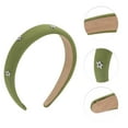 thumbnail image 3 of Unique Bargains 1 Pc Five-pointed Star Headbands for Women Green, 3 of 6