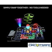 Snap Circuits® Light SCL175 | Electronic Science Kit | 175 Project STEM Educational Toys | Ages 8+