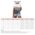thumbnail image 1 of Camiseta básica para mujer cuello redondo manga corta bloque de color blusa informal de verano blusas sueltas ANGGREK Otros, 1 of 4