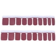 thumbnail image 1 of 20pcs Pegatinas de Arte de Unas Auto Adhesivo Clásico Color Sólido Cubión Completa Envoltas de Umas EMAGANES para Uso Diario, 1 of 7