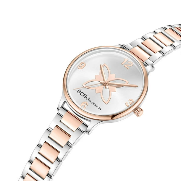 Reloj BCBG Max Azria Dama Extensible de Acero Bitono BBWLG0036704