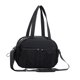 thumbnail image 4 of Bolsa de lona para mujer, bolsa de gimnasio, ligera, versátil, de gran capacidad, para viajes, fin de semana, para entrenamiento, adultos, hombres y Negro, 4 of 8