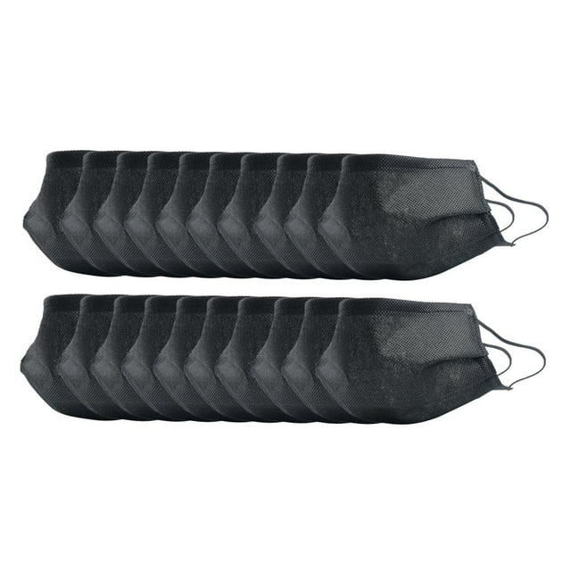 Pañuelos de seguridad l rostro, 3 capas, no tejidos, para polvo, exteriores, deporte, paquete de 20