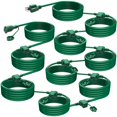 thumbnail image 1 of Extensión Eléctrica Exterior WLLEYAY 15m 10 Enchufes Resistente a la Intemperie, 1 of 9