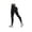 Black, variant on Women Yoga Sports Ribbed Seamless Leggings High Waisted Workout Gym Yoga Pants Quick-Drying Off-White S