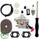 thumbnail image 1 of Carburador con filtro de aire para Stihl FS40 FS50 FS56 FS70 FS70C FC70 FC56 FS56C HT56 HT56C KN56 KM56 KM56C Piezas de recortadora 4144 120 0608 41441200608 C1M-s267A, 1 of 5