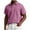 Pink, variant on yillto Men Big and Tall Dressy Shirts Short Sleeve Button down Work Office Wedding Solid Color Top L-6XL