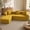 Yellow, variant on Leumius 108" Modular Sectional Sofa with L-Shape Chaise, Boneless Cloud Couch with Deep Seat for Living Room, Bedroom Black