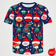 thumbnail image 5 of Camiseta con estampado de Feliz Navidad en 3D para hombre, camisetas informales de manga corta, camisetas gráficas de Navidad Unisex, ropa para hombre, Tops, nueva moda, 5 of 5