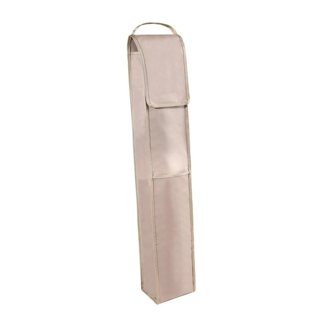 DimyFew Gift Wrapping Paper Organizer Storage Organiser Container Holder Waterproof Oxford Cloth Foldable Heavy Duty Portable for Suitable for Christmas Gift Wrapping Festival Packaging Beige