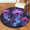 Multicolour 1, variant on CURLYOOT Round Rug 3ft Ocean Jellyfish Area Rug, Washable Circle Mat Non Slip Floor Carpet Mat, Fantasy Jellyfish Soft Indoor Rugs for Entryway Living Room Dining Room Bedroom