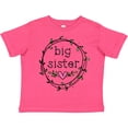 thumbnail image 3 of Inktastic Big Sister Leaves, Circle, Heart Girls Toddler T-Shirt, 3 of 5