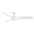 thumbnail image 4 of Zephyr 62" Matte White Dimmable LED Smart Ceiling Fan with Remote Control, 4 of 11