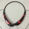 thumbnail image 1 of Casque Bluetooth, Casque Sans Fil Bluetooth 4.0 avec Écouteurs Rétractables, Écouteurs Anti-Bruit Anti-Transpiration Sport, 1 of 9