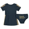 thumbnail image 2 of Girls Newborn & Infant Colosseum Navy Michigan Wolverines Xur Dress and Bloomer Set, 2 of 2