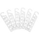 thumbnail image 1 of GOOHOCHY 6 perchas multiusos que ahorran espacio para organizar armarios, perchas de plástico resistentes para jeans, pantalones, camisas, suéteres y almacenamiento en dormitorios., 1 of 8