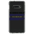 thumbnail image 1 of DistinctInk Clear Shockproof Hybrid Case for Samsung Galaxy S10e (5.8" Screen) - TPU Bumper Acrylic Back Tempered Glass Screen Protector - Guinness Book Of Records - My Biography, 1 of 2