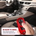 thumbnail image 4 of Key Fob Cover Compatible with Fit for Buick Envista Enclave Encore GX Verano Regal Lacrosse Keychain Case Holder Protector,Red, 4 of 6