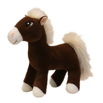 Horse Plush Stuffed Animal, 8 inchStuffed Horse, Super Soft Plush Horse, Floppy Farm Stuffed Animal, Cute Stuffed Horse Gifts for Girlsboys, Realistic Horse for Toddler, Kids, and Adults